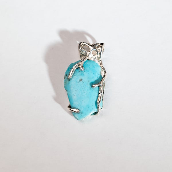 Кулон з бірюзою