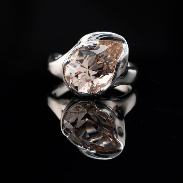 Wine Topaz Ring