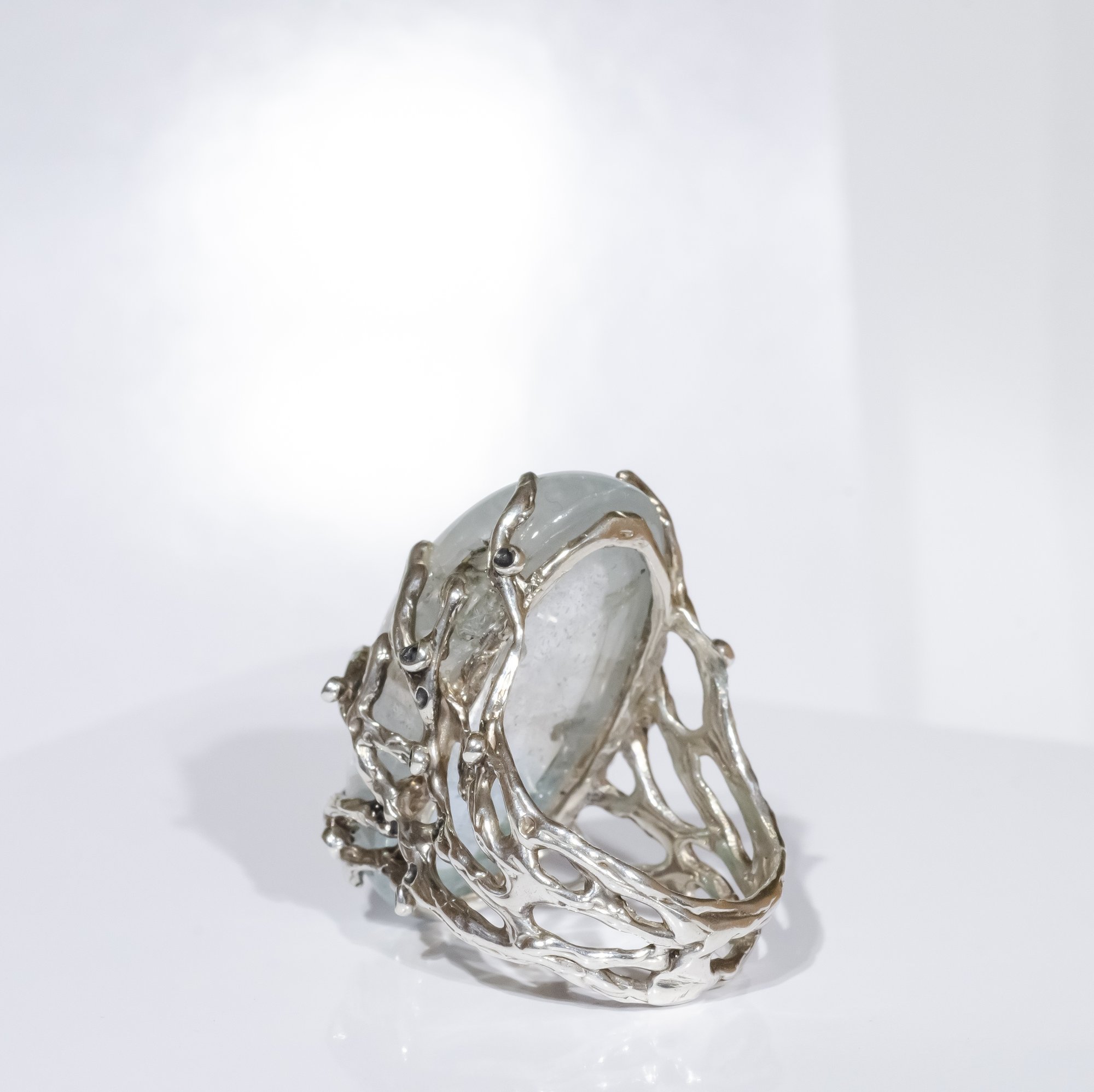 Каблучка з поліхромним топазом - зображення 5