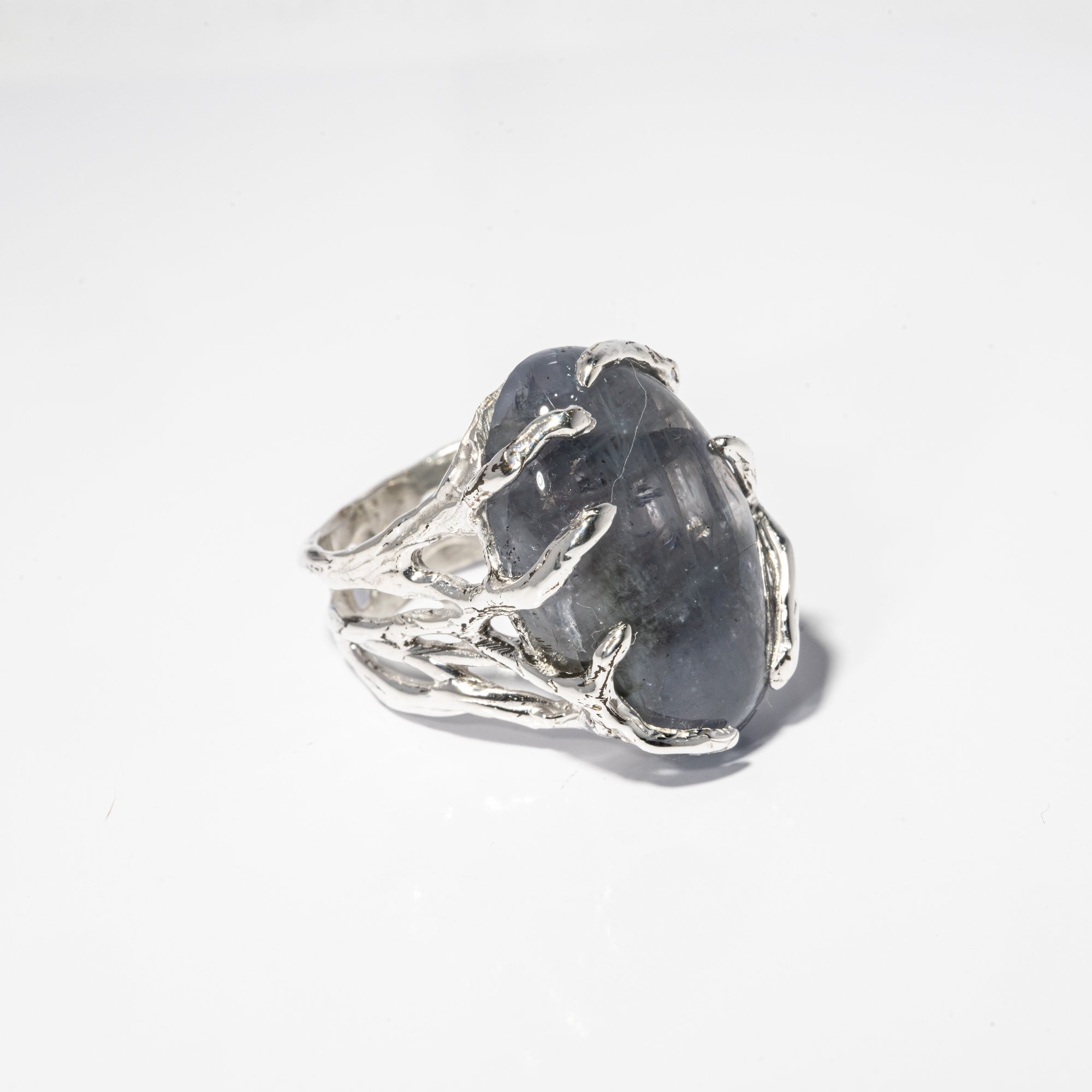 Каблучка з іолітом - зображення 3