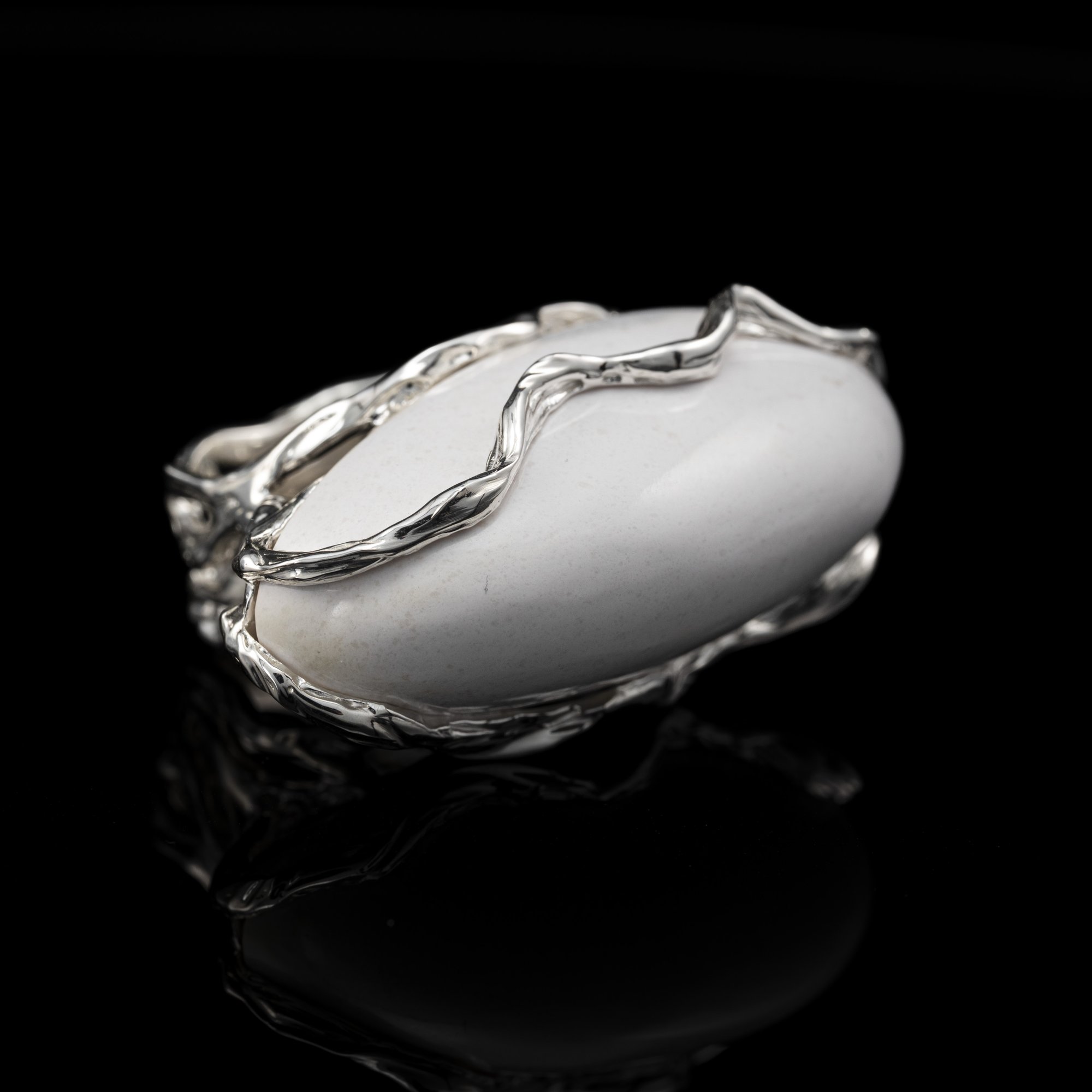 Каблучка з кахолонгом - зображення 3