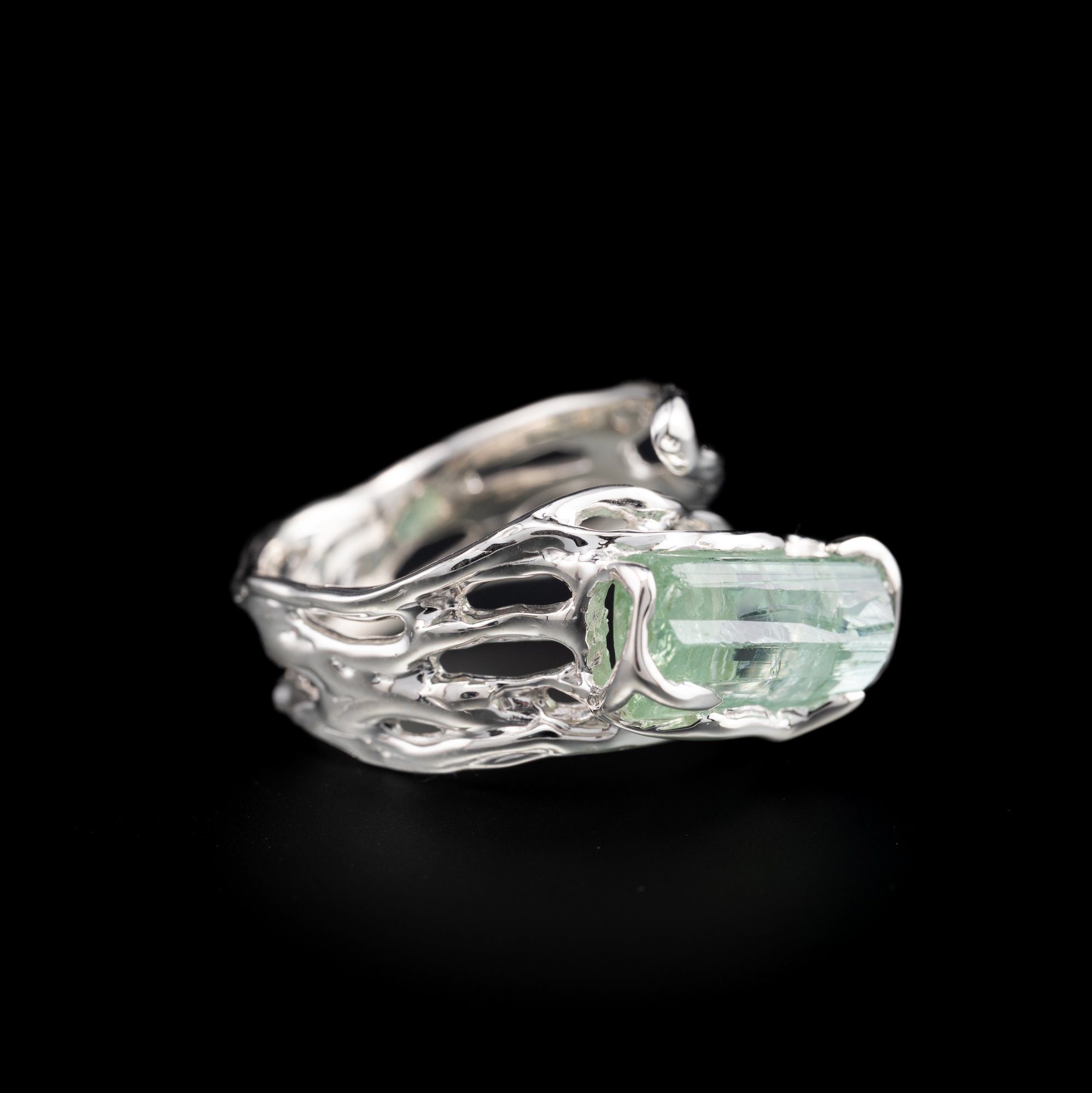 Каблучка з турмаліном - зображення 2