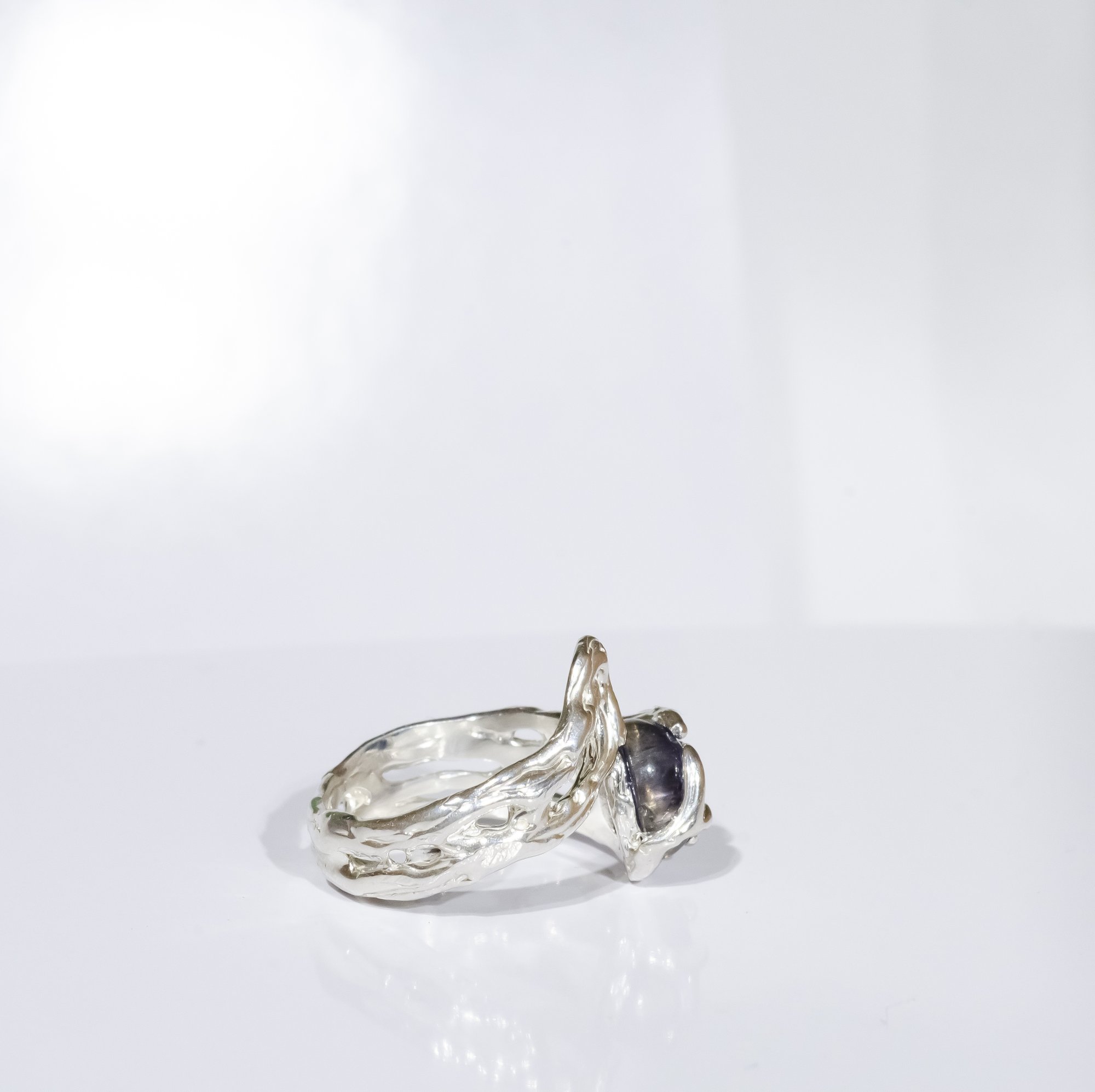 Каблучка з іолітом - зображення 7