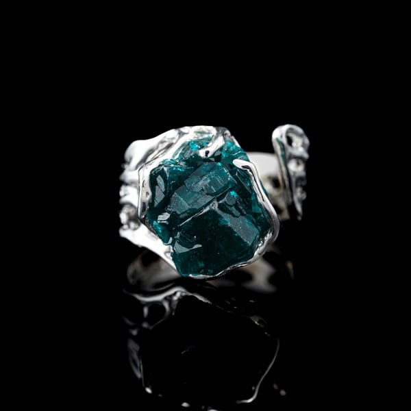 Каблучка з діоптазом