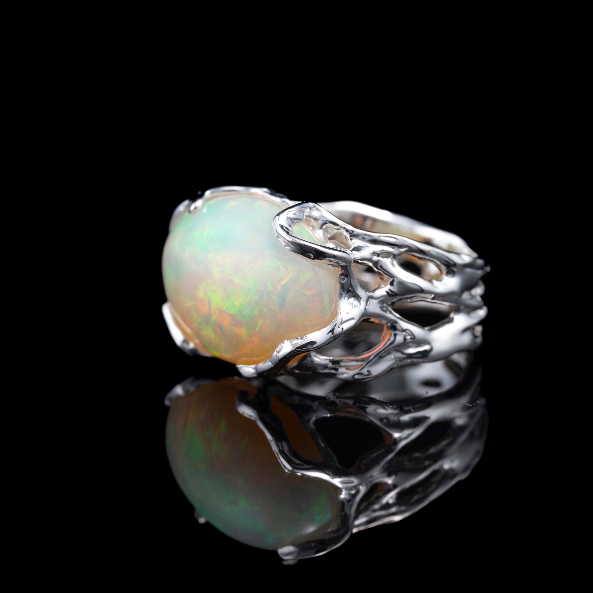 Каблучка з опалом - зображення 2