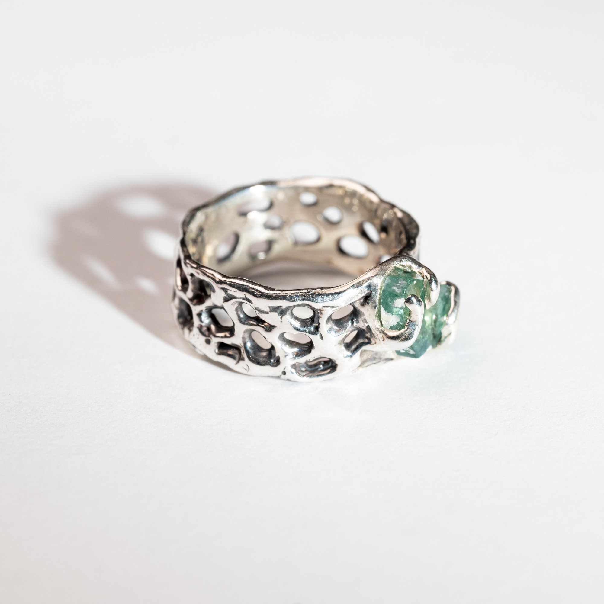 Каблучка з індиголітом - зображення 3