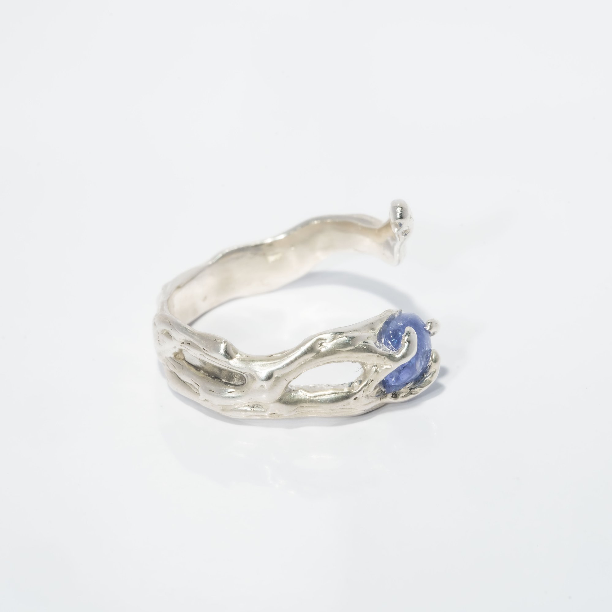 Каблучка з танзанітом - зображення 3