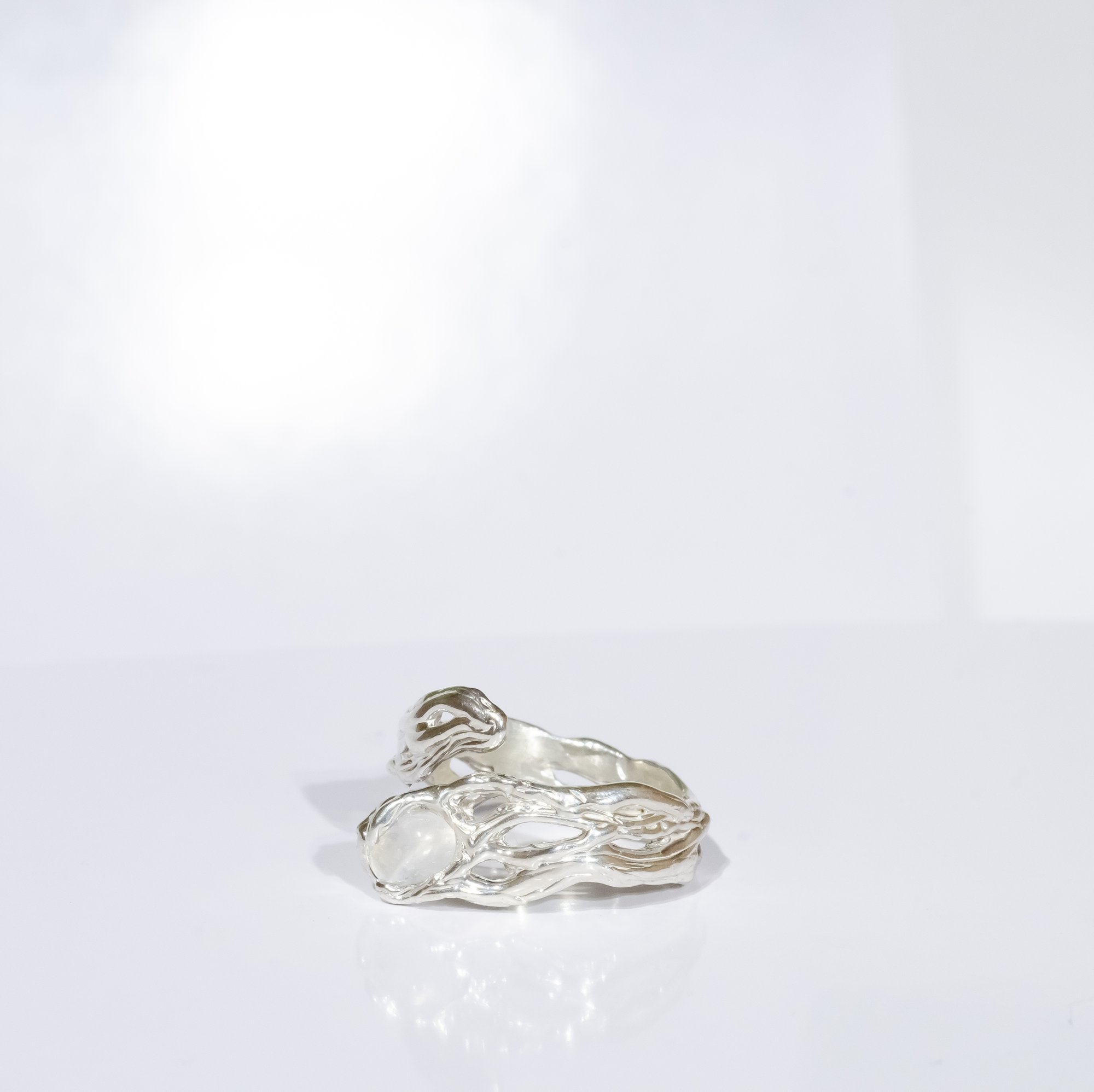 Каблучка з місячним камінням - зображення 3