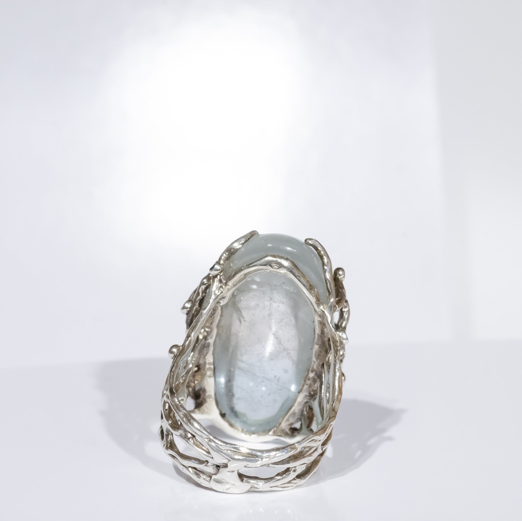 Каблучка з поліхромним топазом - зображення 6