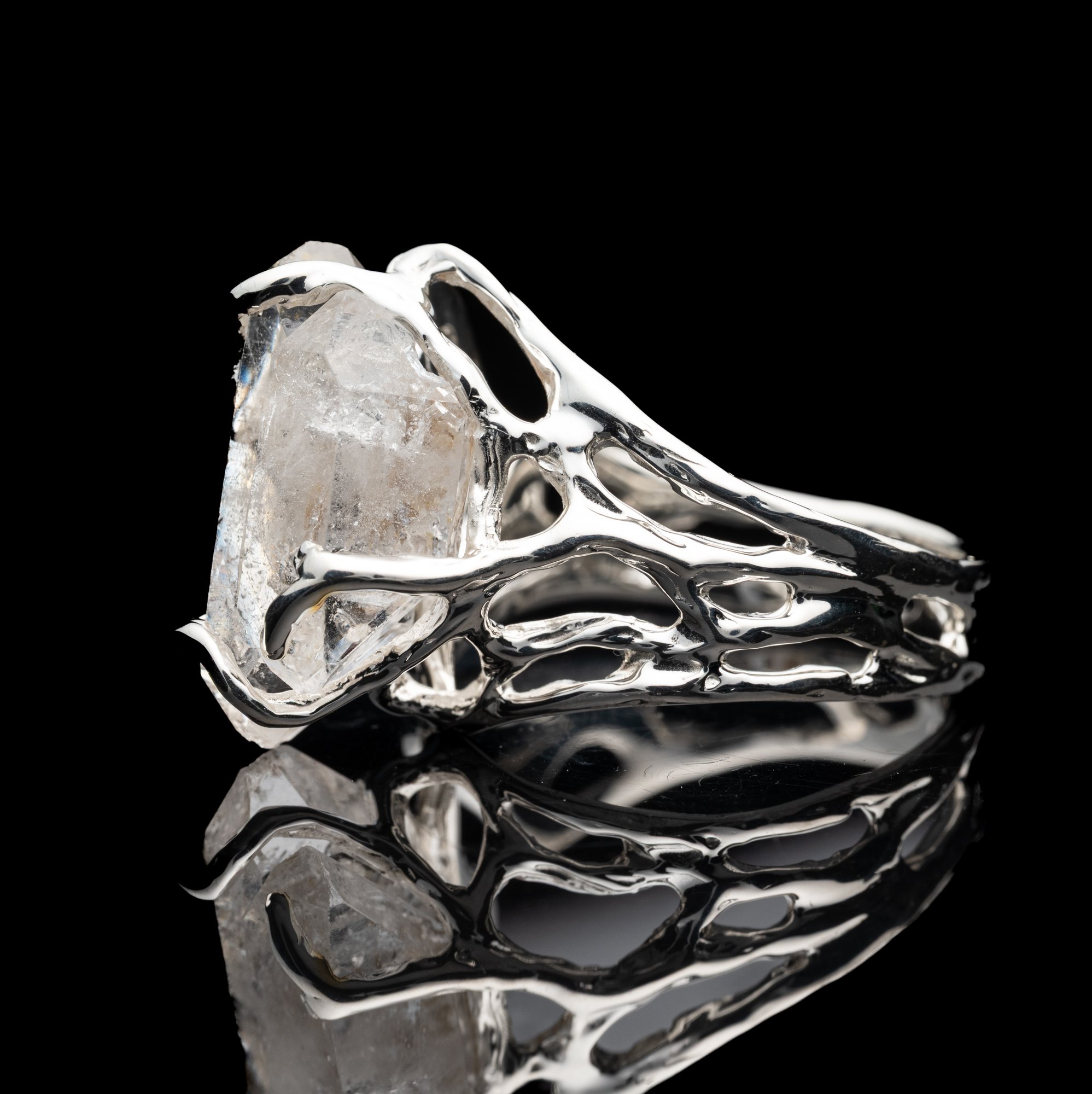 Каблучка з кварцом - зображення 3