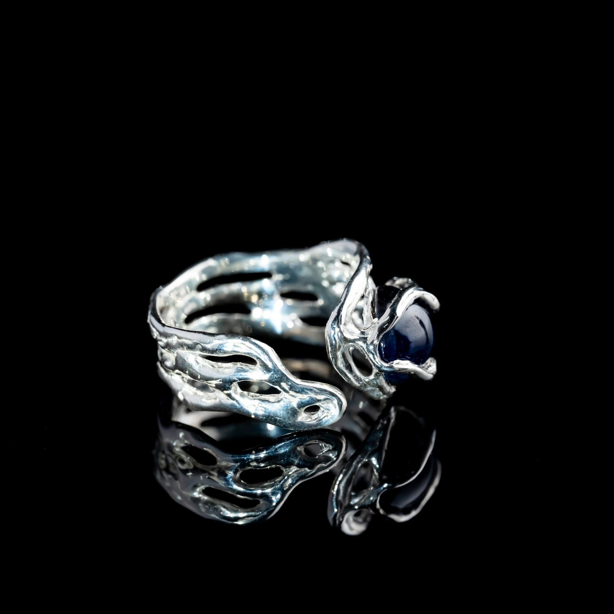 Каблучка з сапфіром - зображення 3