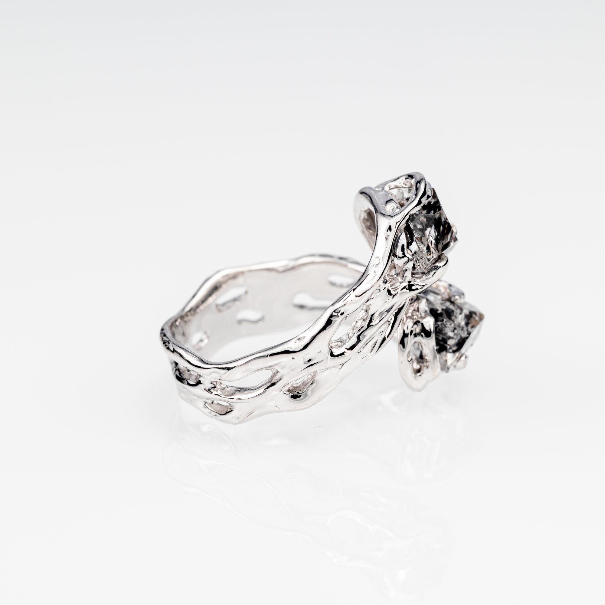 Каблучка з нафтовим кварцом - 4
