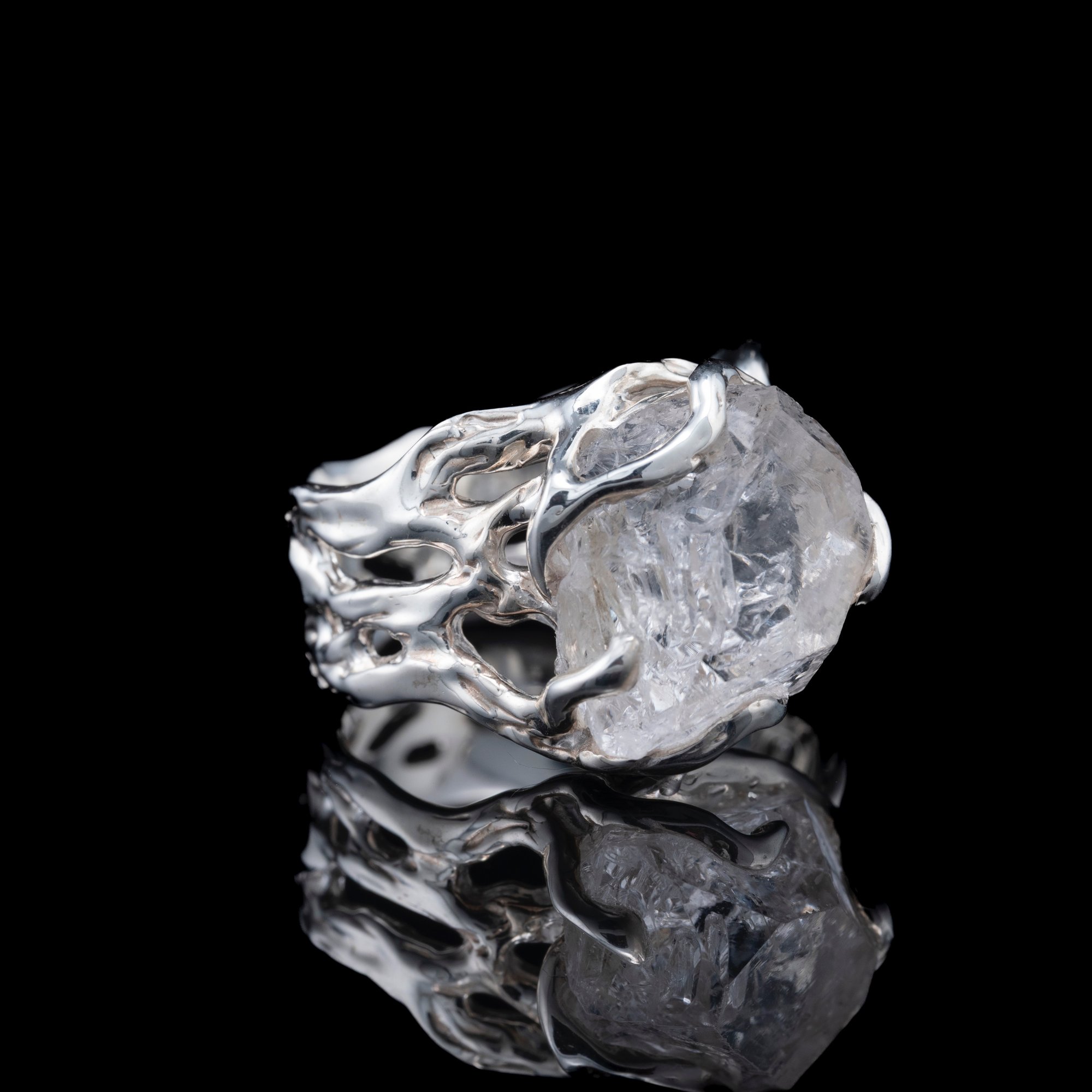 Каблучка з гірським кришталем - зображення 3