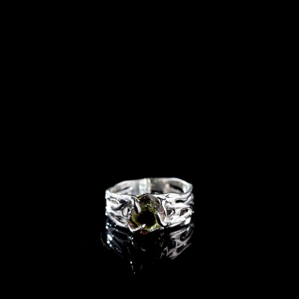 Каблучка з турмаліном