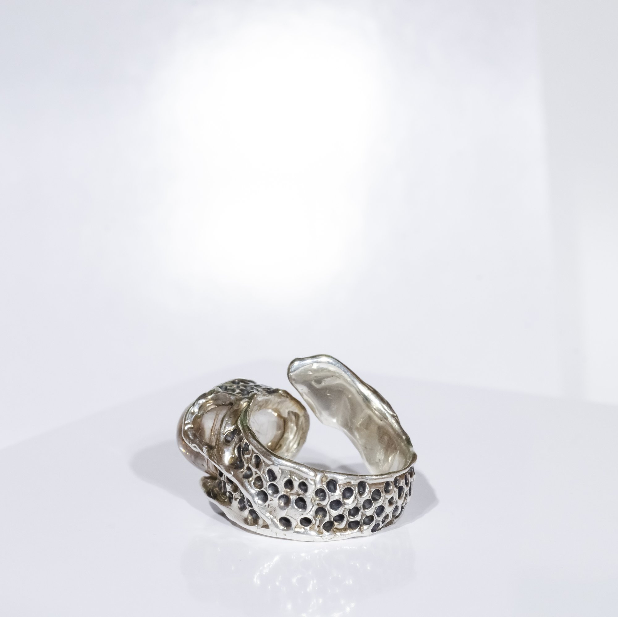 Каблучка з рутилованим кварцом - зображення 5