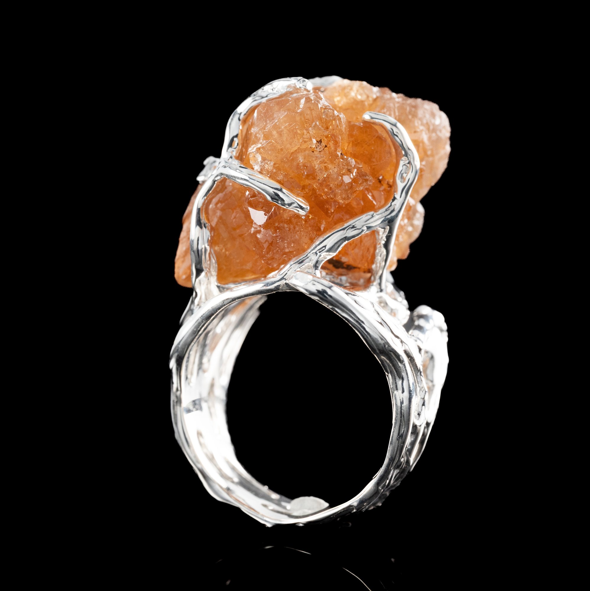 Каблучка з кварцом з включенням заліза - зображення 16