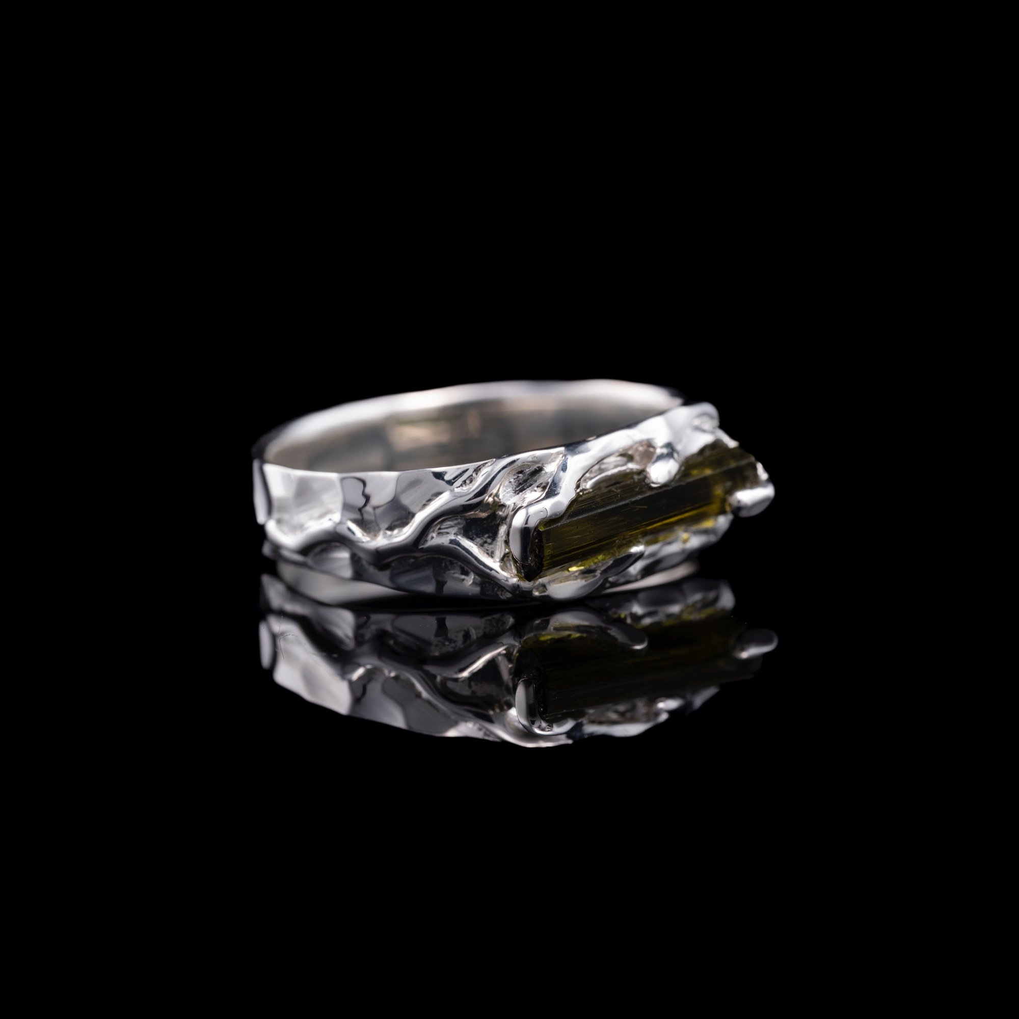 Каблучка з верделітом - зображення 3