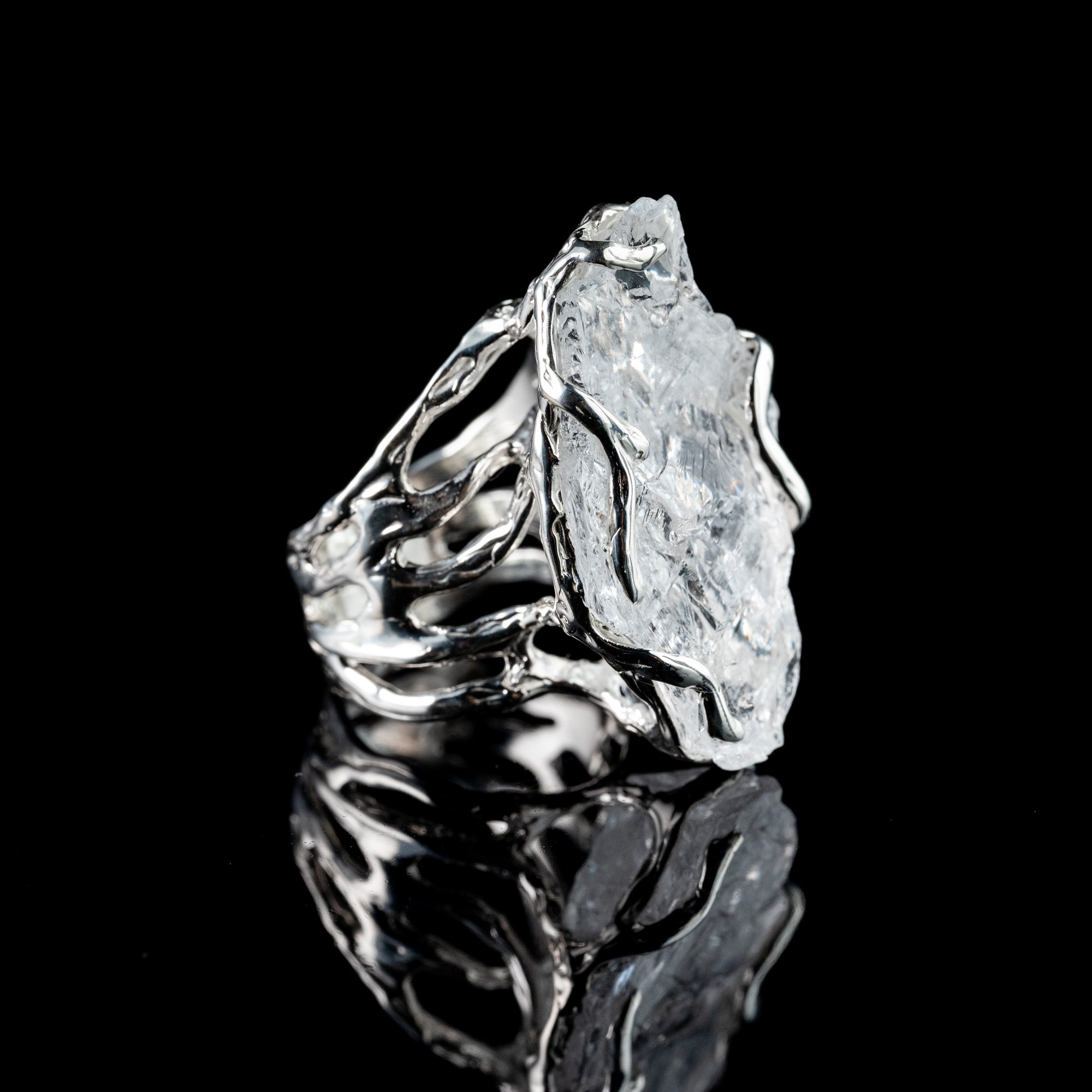 Каблучка з гірським кришталем - зображення 3