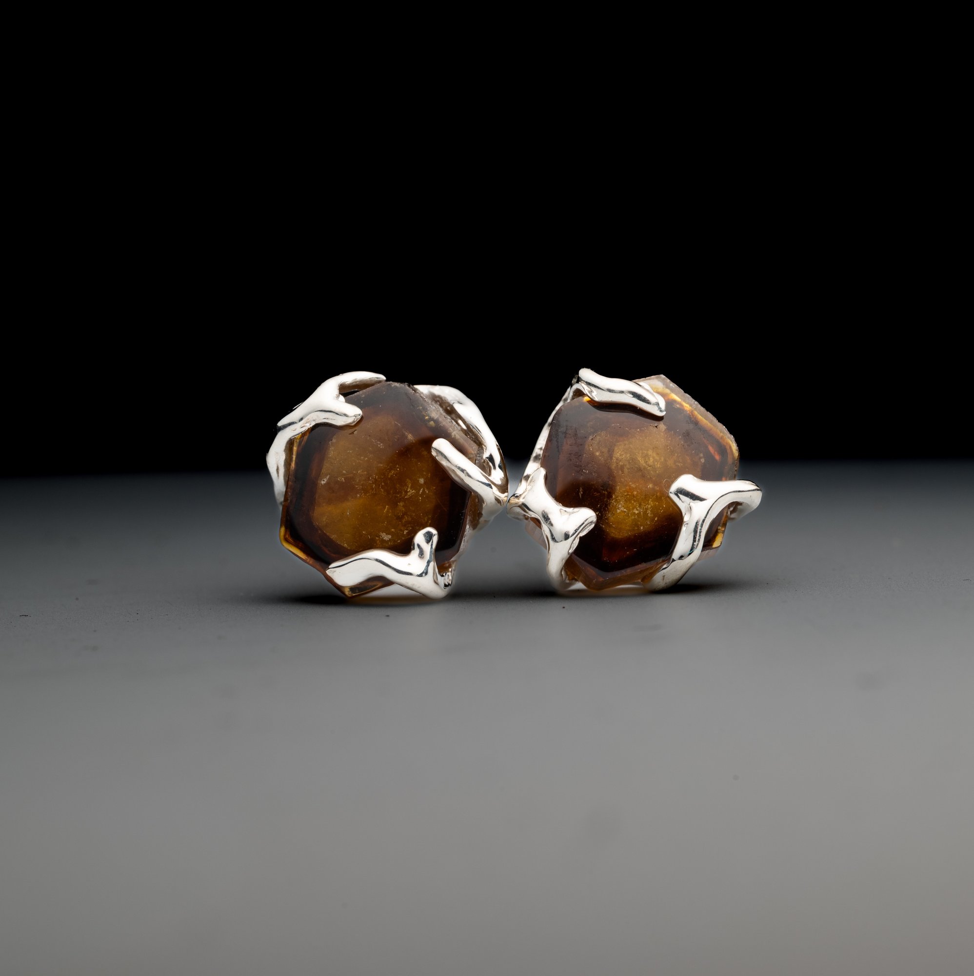 Сережки з турмалінами дравітами - зображення 2