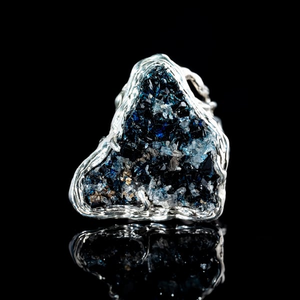 Каблучка з лазулітом