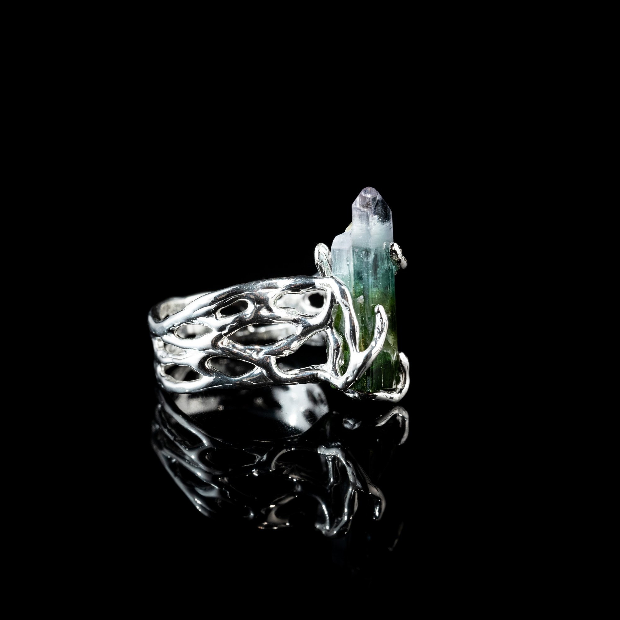 Каблучка з турмаліном - зображення 3