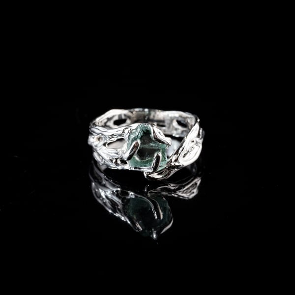 Каблучка з турмаліном