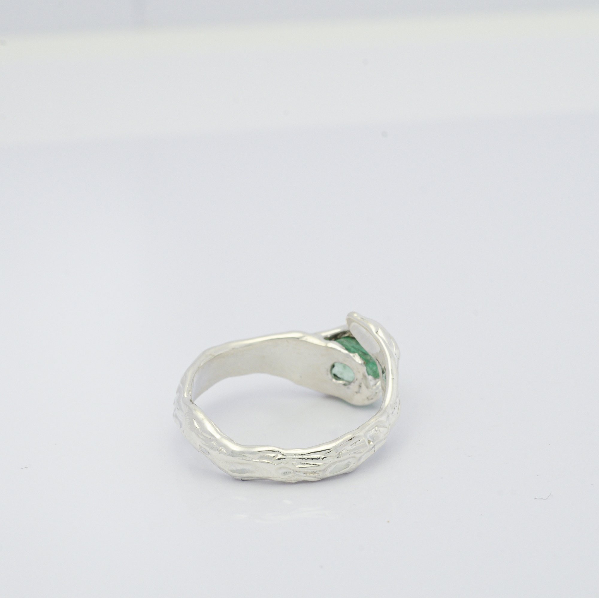 Каблучка зі смарагдом - зображення 3