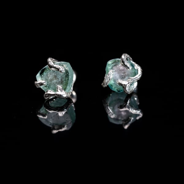 Сережки з турмалінами