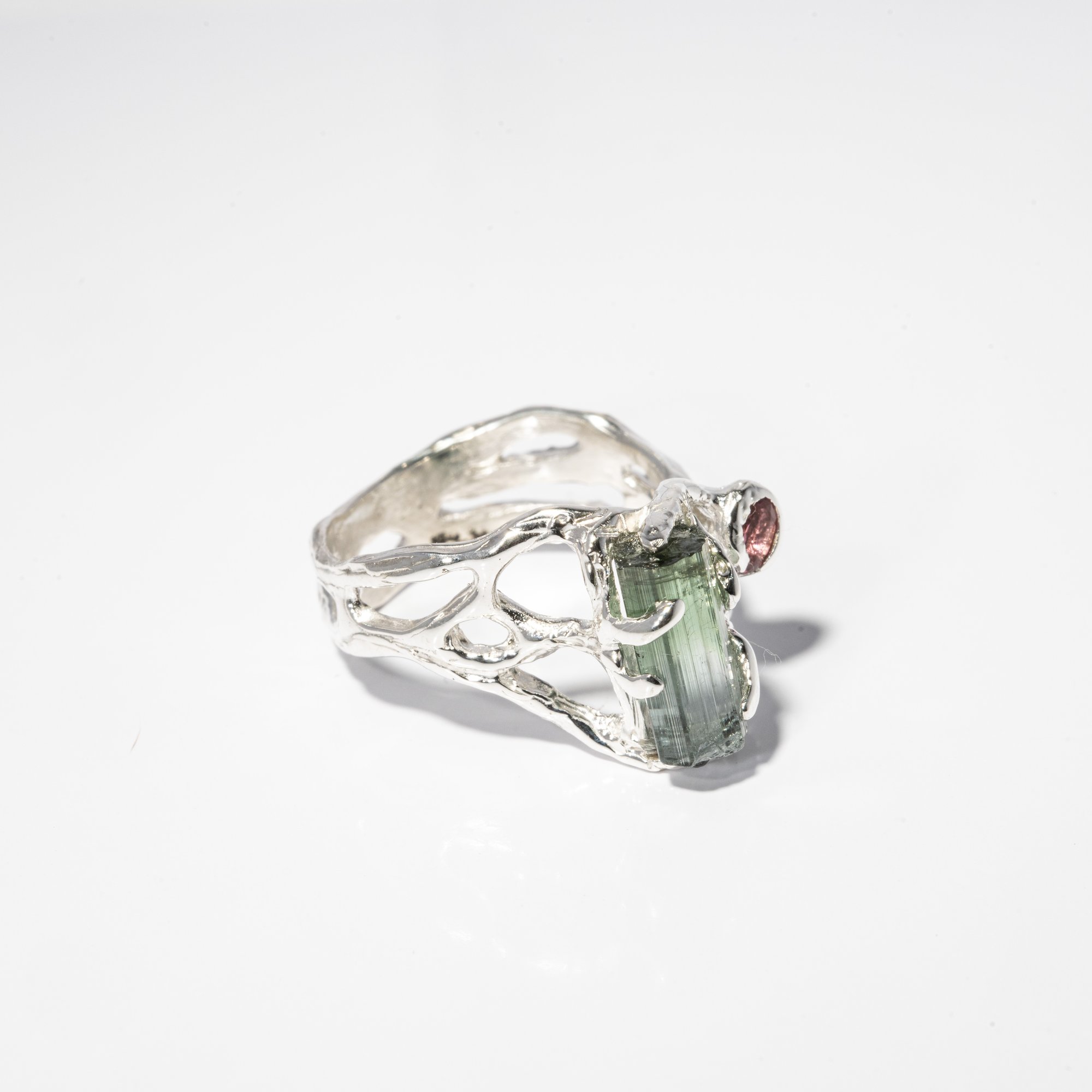 Каблучка з турмалінами - зображення 3