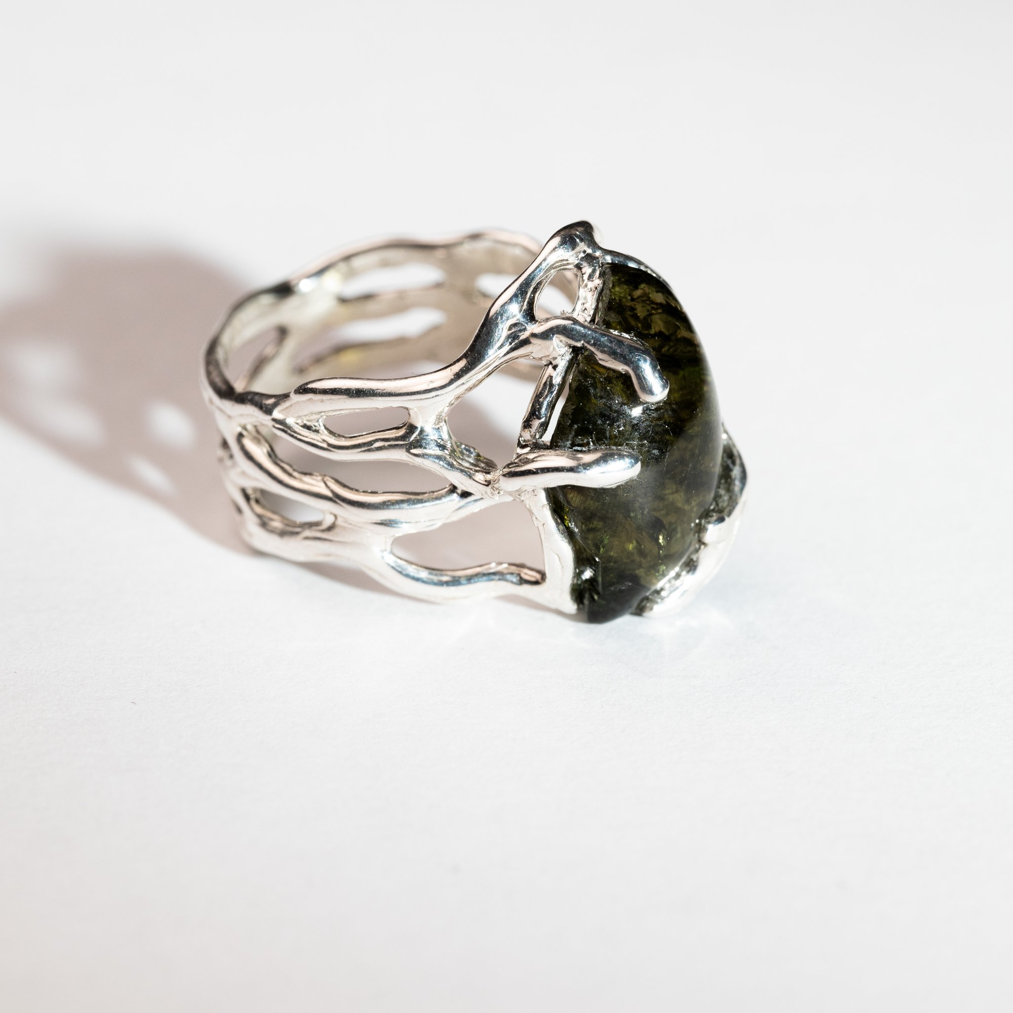 Каблучка з турмаліном - зображення 3