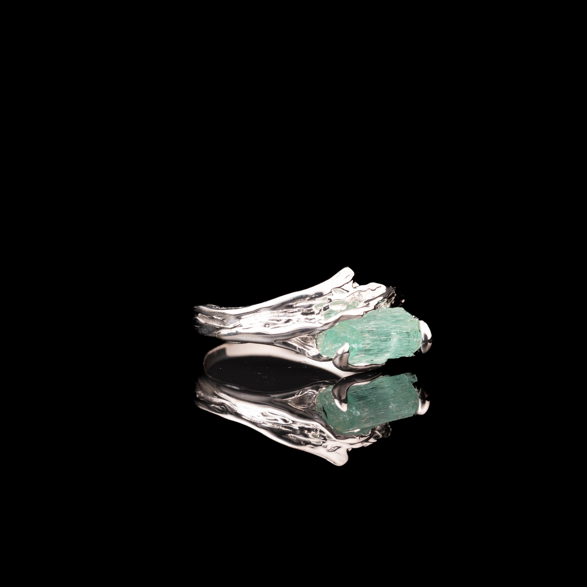 Каблучка зі смарагдом - зображення 2