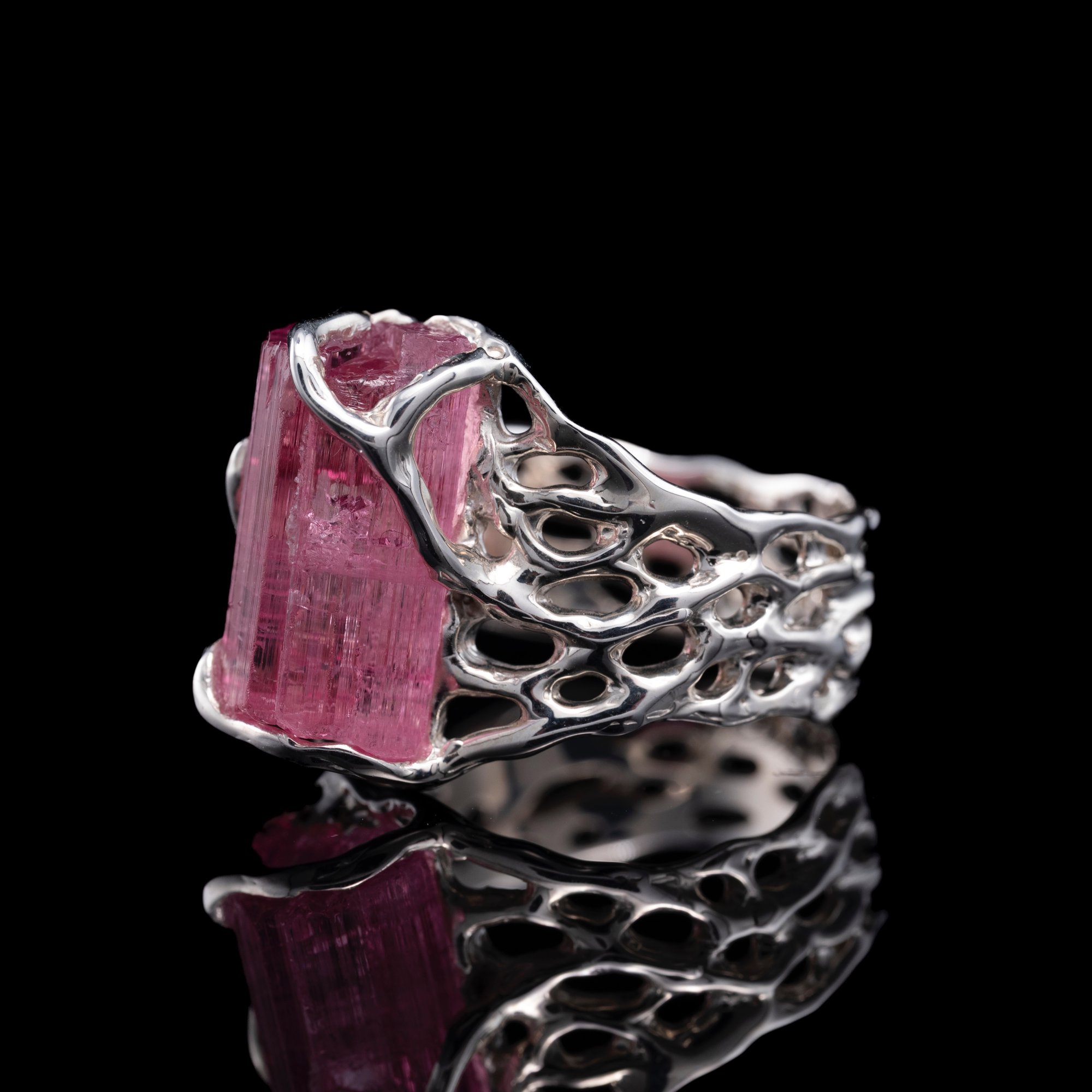 Каблучка з рубелітом - зображення 2