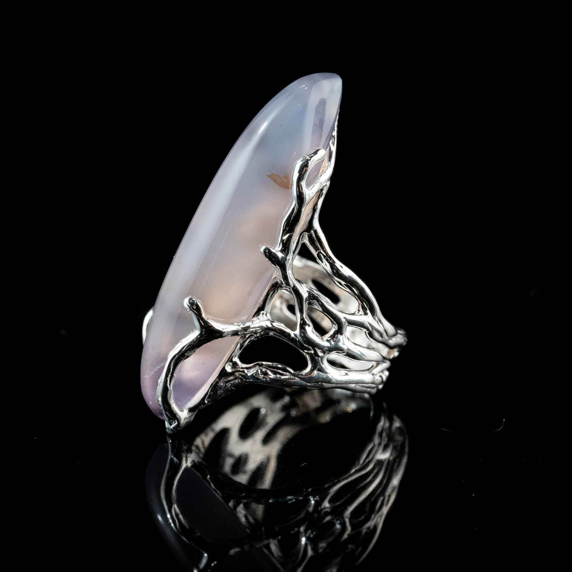 Каблучка з халцедоном - зображення 2