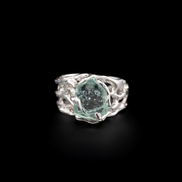 Каблучка з турмаліном