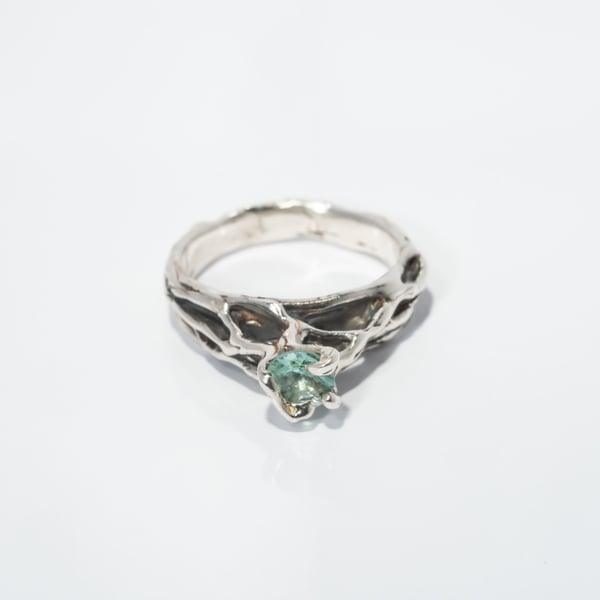 Каблучка з турмаліном