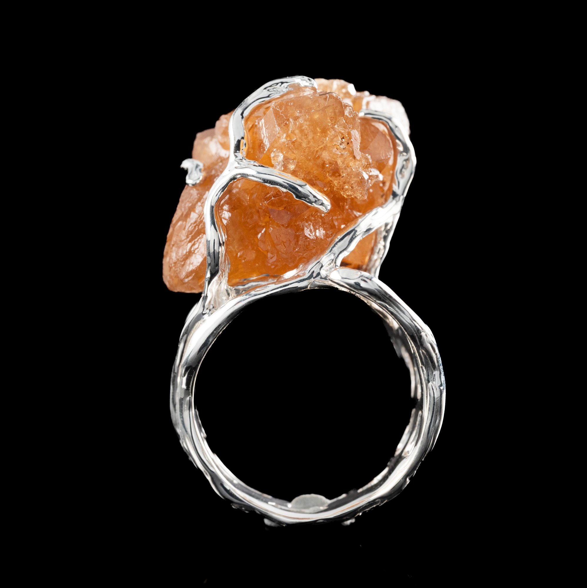 Каблучка з кварцом з включенням заліза - зображення 17