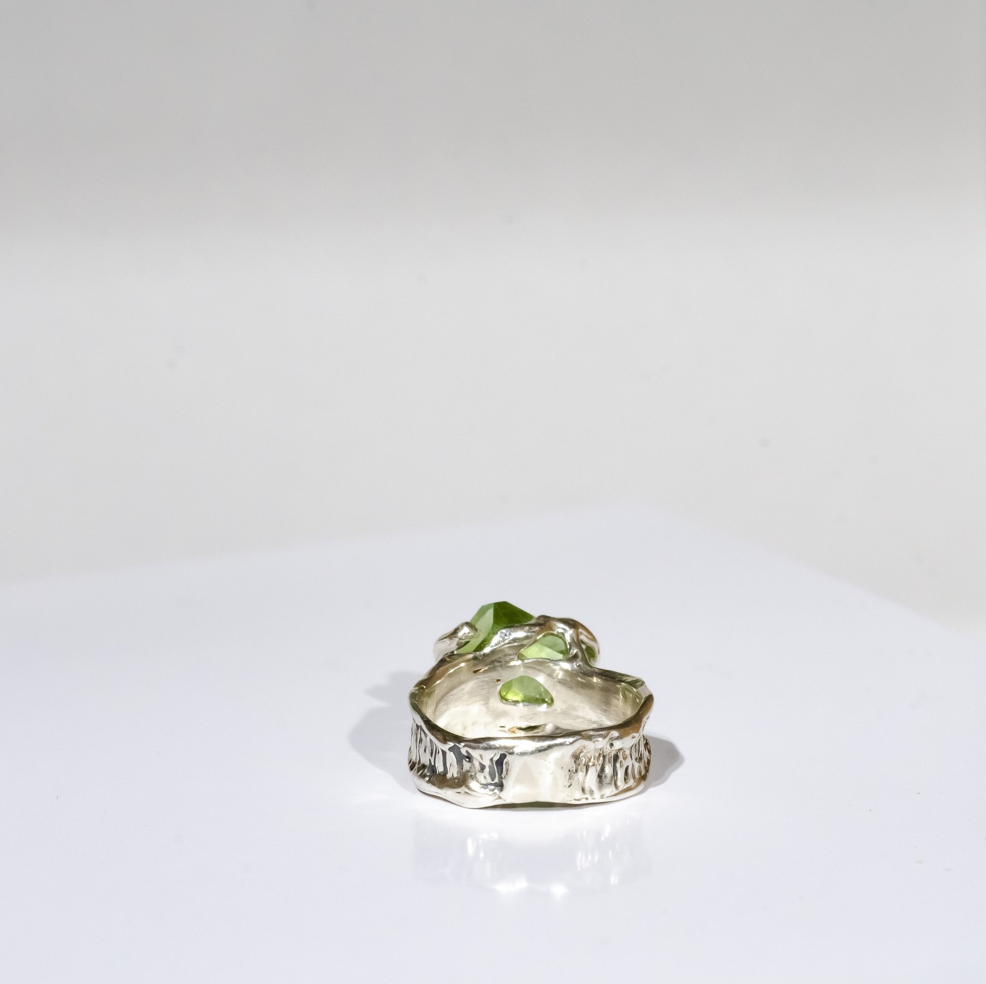 Каблучка з хризолітом - зображення 5