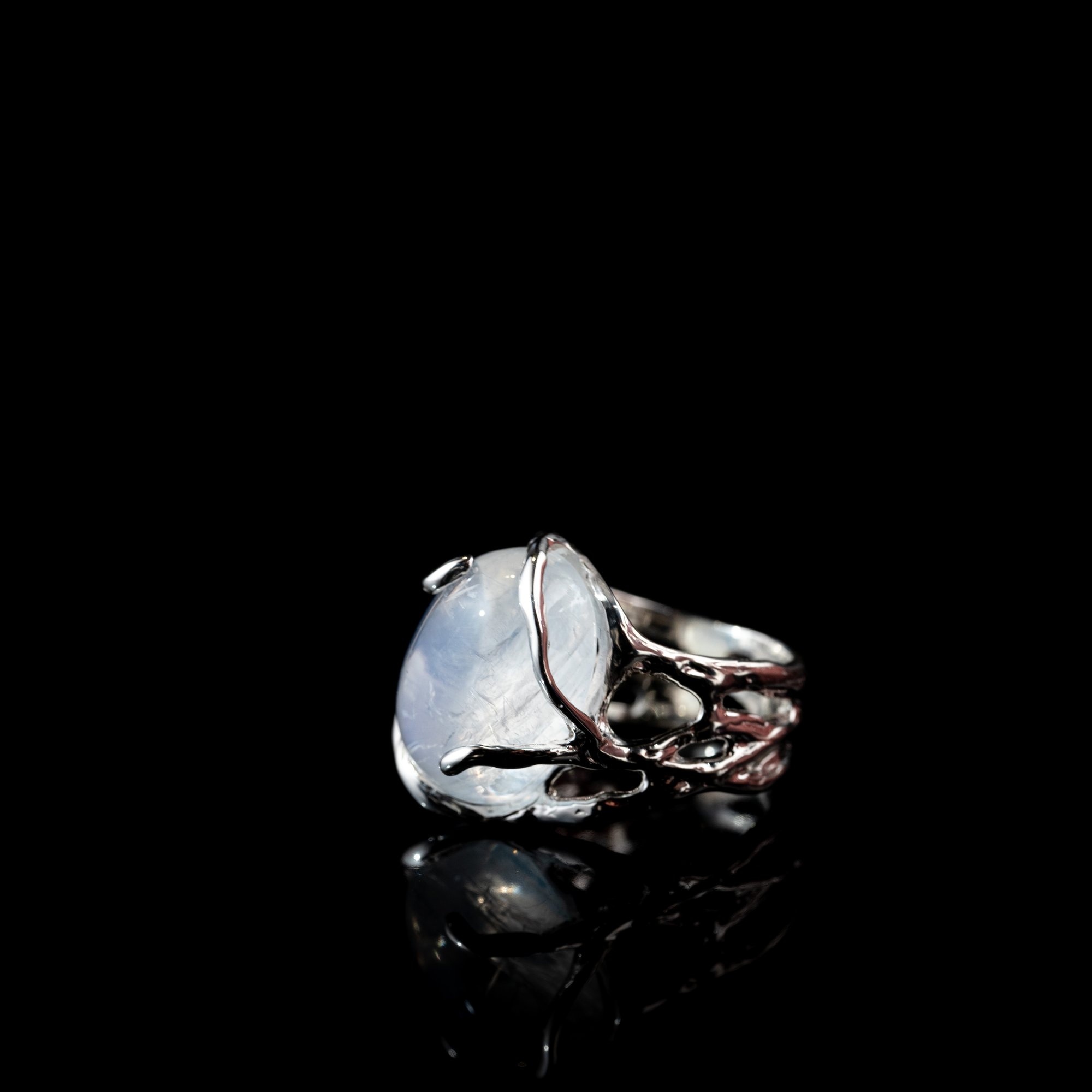 Каблучка з місячним камінням - зображення 2