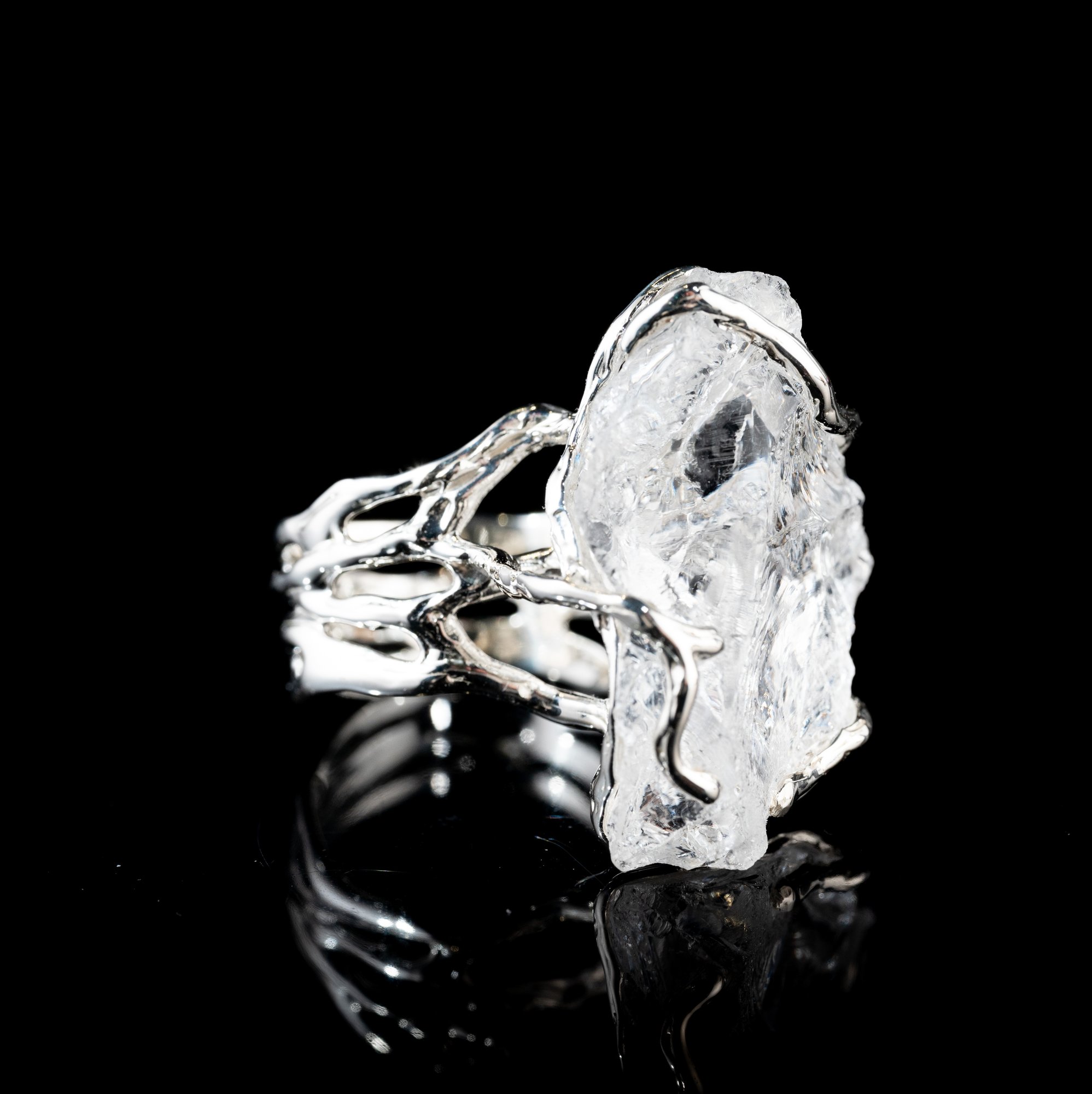 Каблучка з гірським кришталем - зображення 3