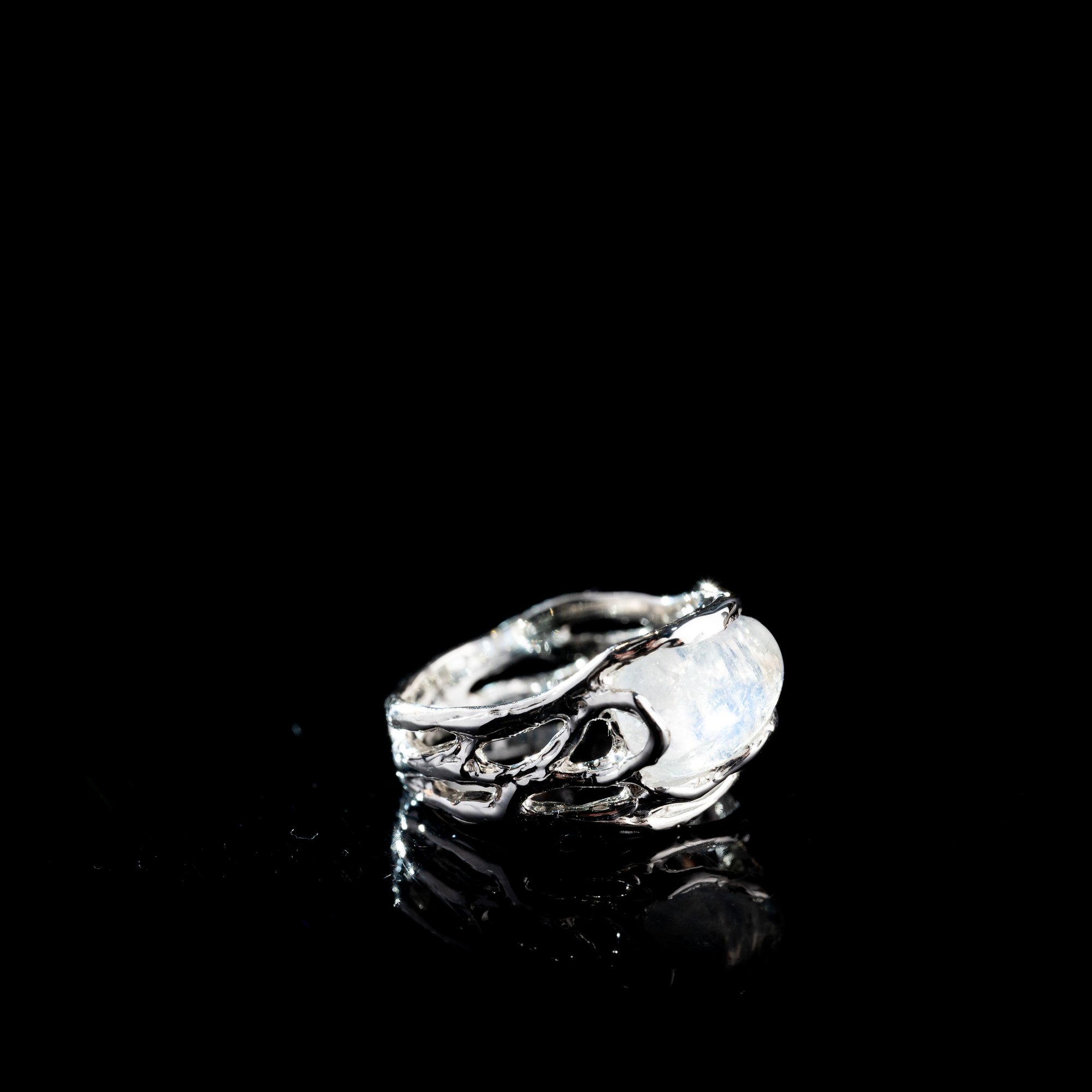 Каблучка з місячним камінням - зображення 3