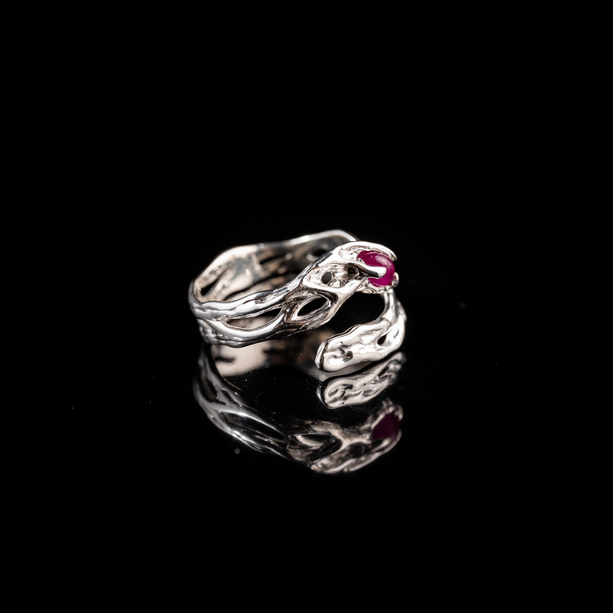 Каблучка з рубіном - зображення 3