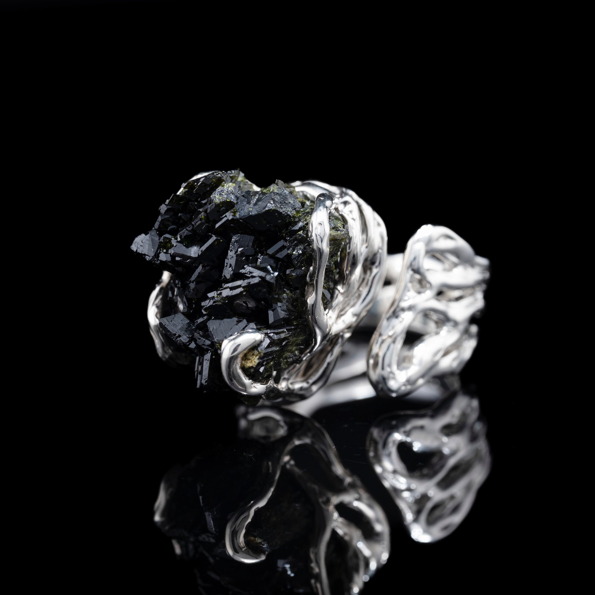 Каблучка з епідотом - зображення 2