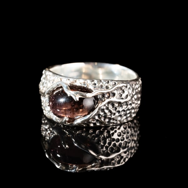 Каблучка з турмаліном