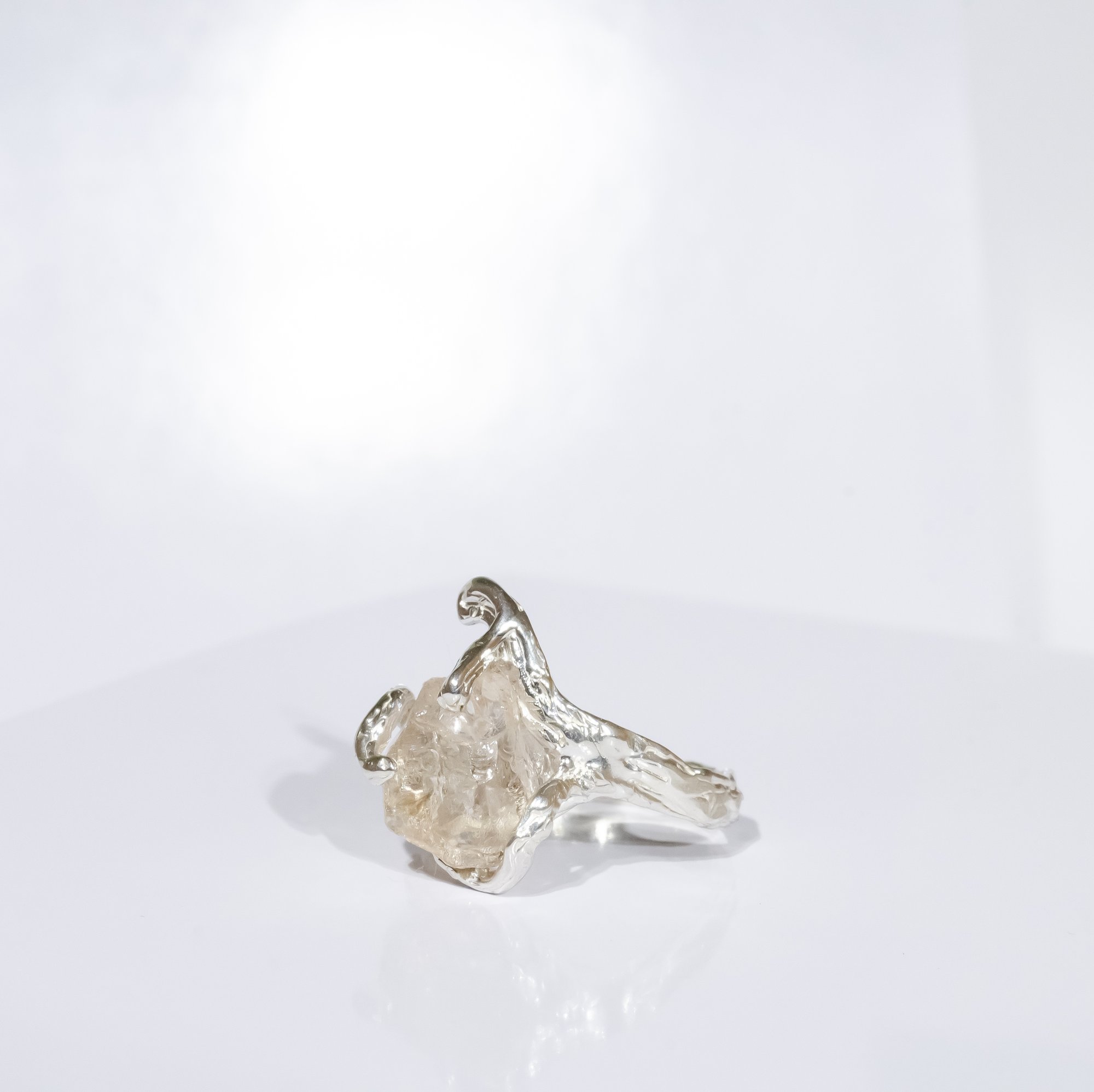 Каблучка з винним топазом - зображення 2