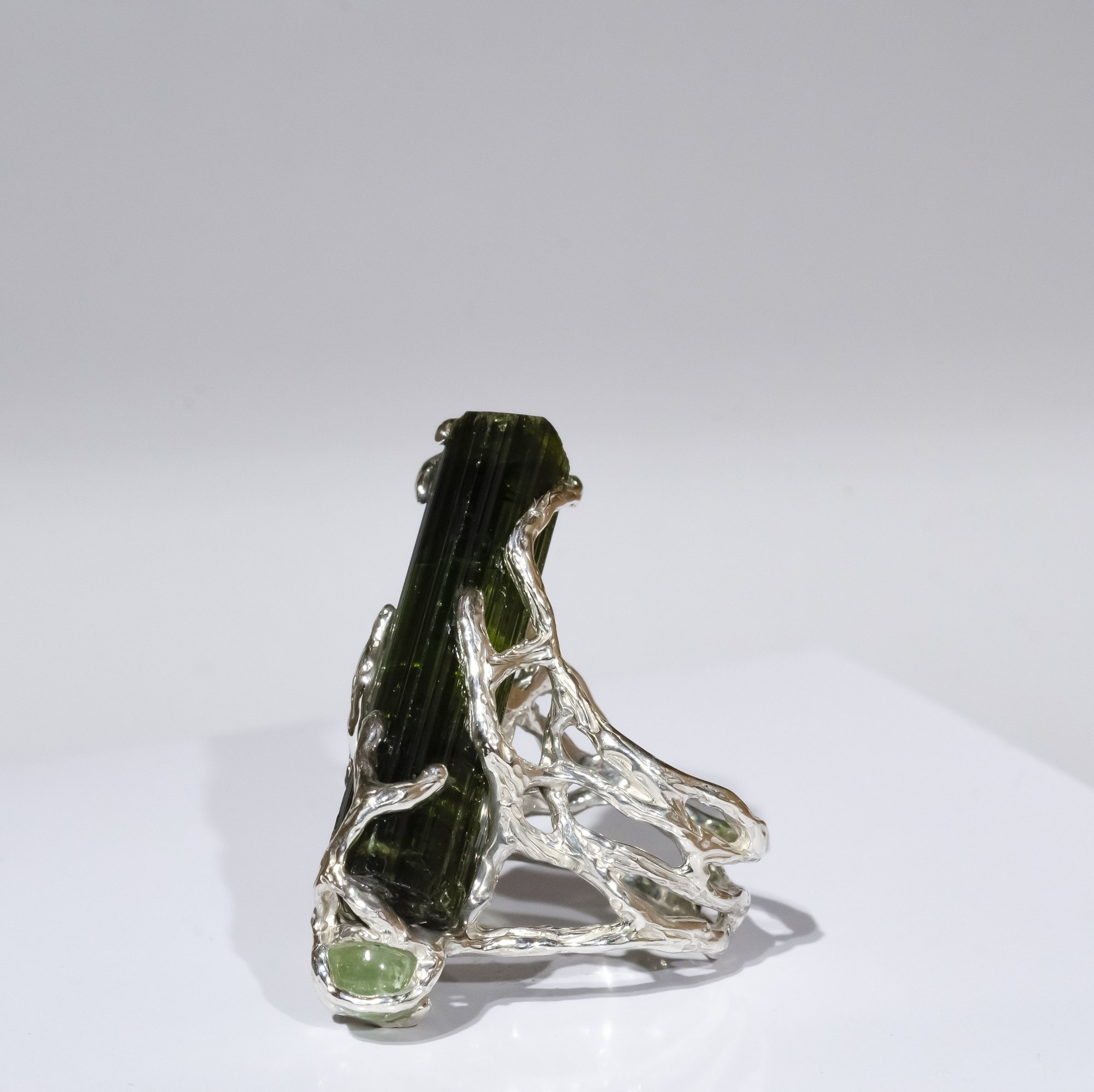 Каблучка з турмалінами та геліодором - зображення 2