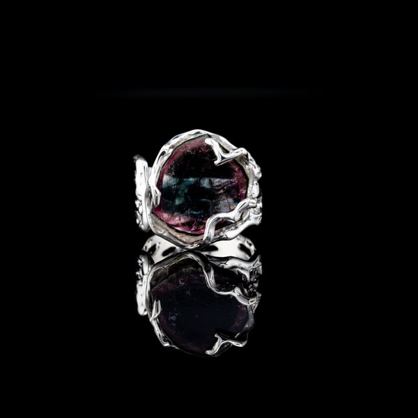 Каблучка з турмаліном