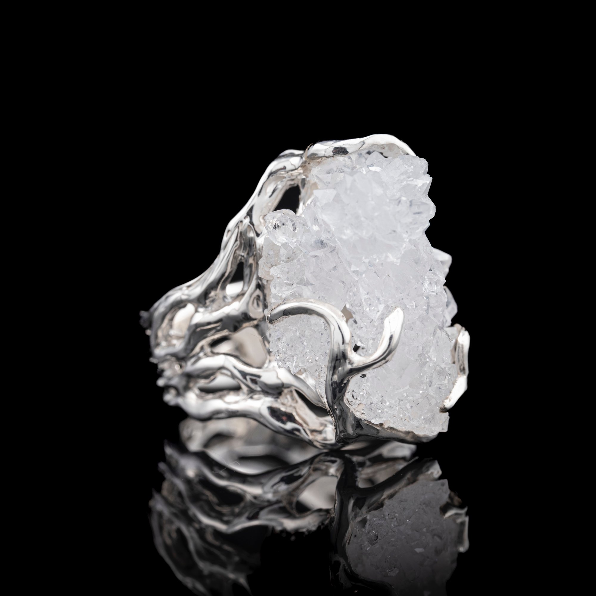 Каблучка з гірським кришталем - зображення 3