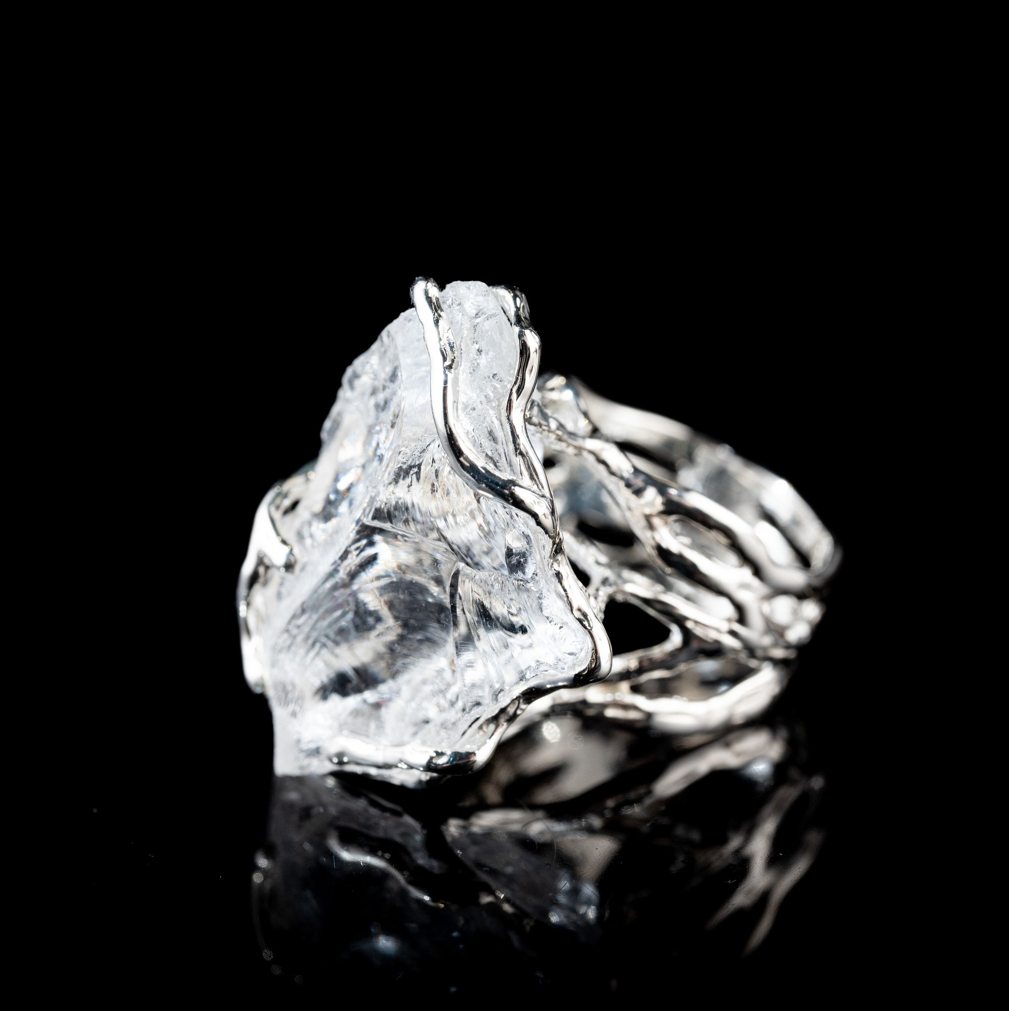 Каблучка з гірським кришталем - зображення 2