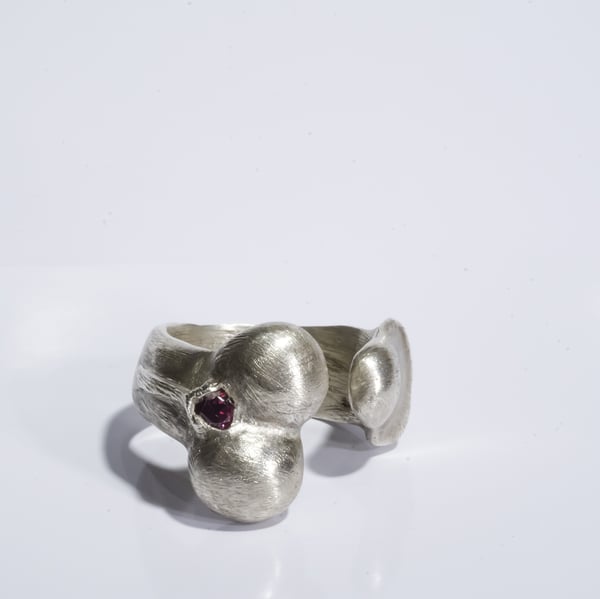 Каблучка з рубелітом