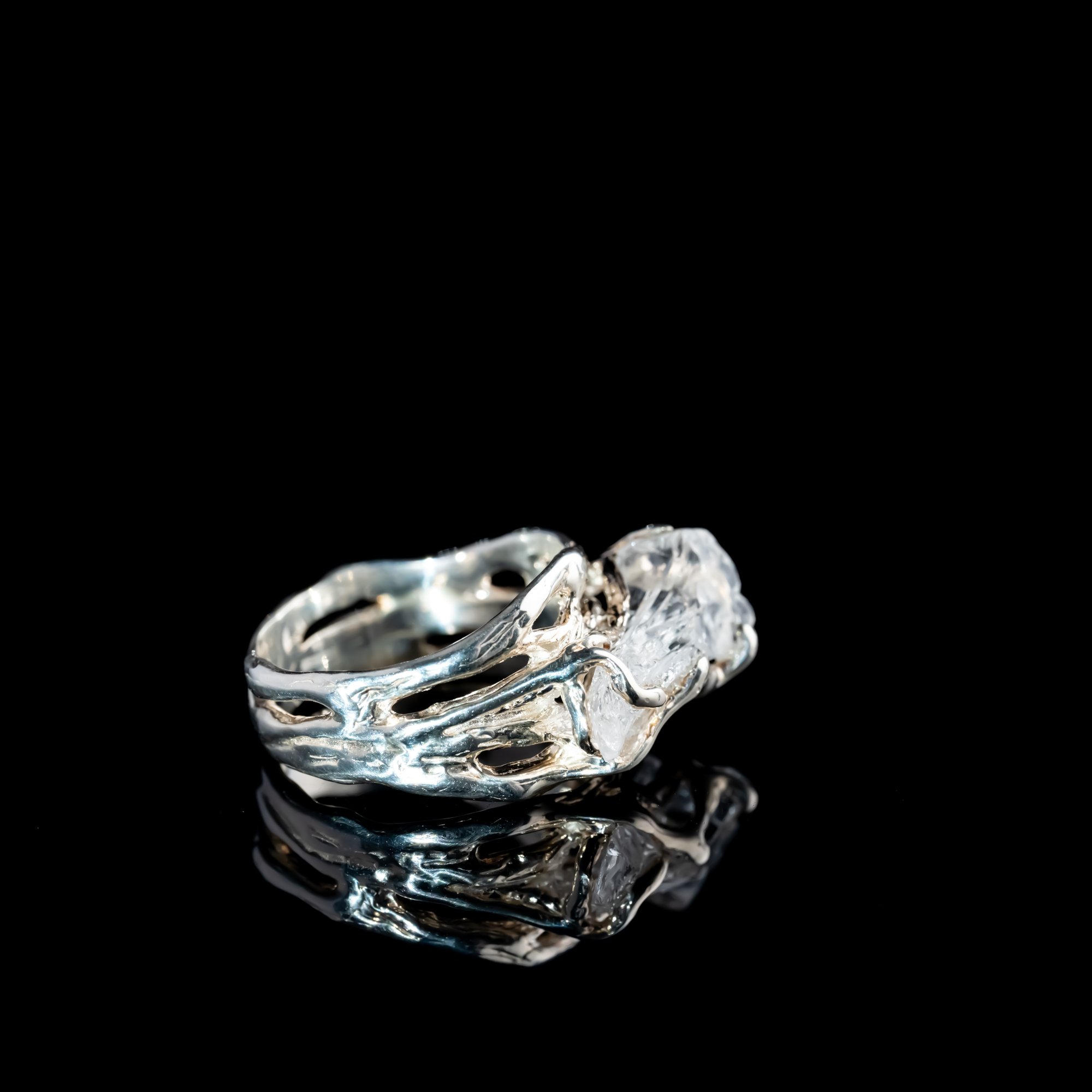 Каблучка з гірським хришталем - зображення 3